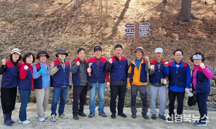 안동시립박물관회, 야외박물관 주변 꽃무릇 식재