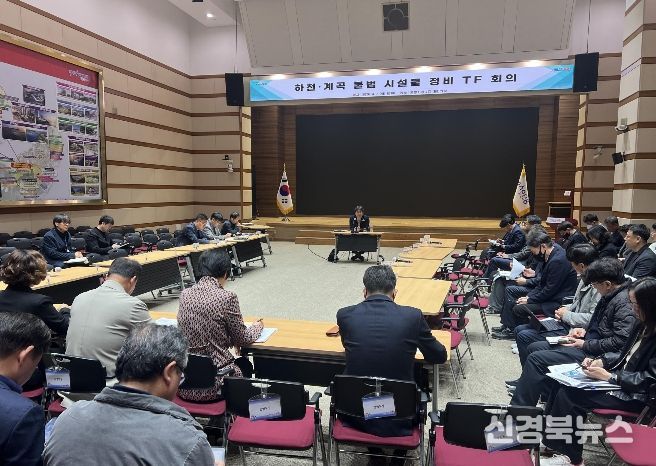 포항시가 본격적인 행락철을 앞두고 하천과 계곡 내 고질적인 불법 행위를 근절하기 위해 ‘하천·계곡 불법 점용시설 조사 TF회의’를 개최했다.