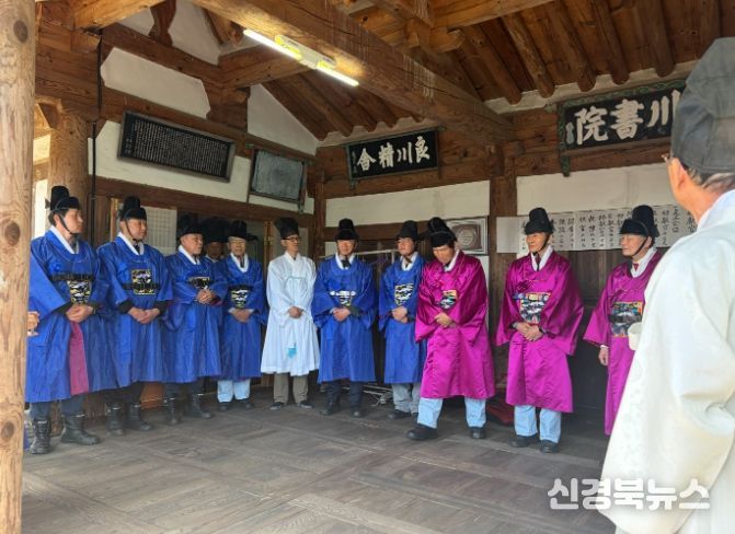 군위군 양천서원, 선현추모 향사 봉행