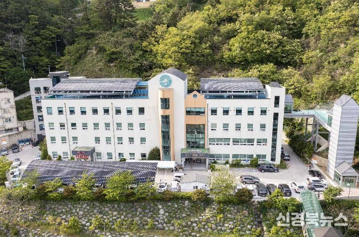 울릉군 보건의료원 전경